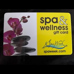 Spa week gift card. $200 value